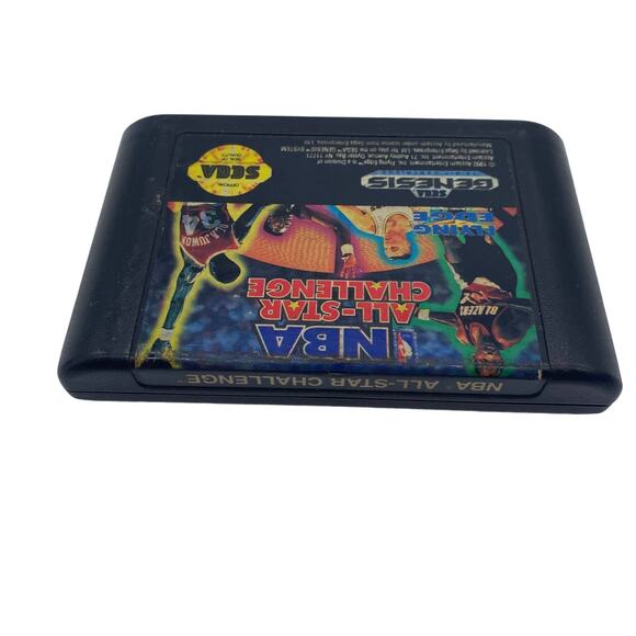 NBA All-Star Challenge Sega Genesis Game Only Tested - Picture 2 of 3